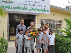 Suleimaniah Students Show Their Community Appreciation